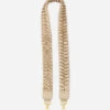 Fawn Design Fishtail Braid Bag Strap - Oat 1 Fawn Design Fishtail Braid Bag Strap - Oat -ROOLEE FASHION SHOP Fawn FishtailStrap Oat 1