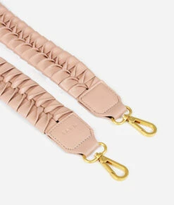 Fawn Design Fishtail Braid Messenger Strap - Warm Blush 5 Fawn Design Fishtail Braid Messenger Strap - Warm Blush -ROOLEE FASHION SHOP Fawn FishtailStrap WarmBlush 2