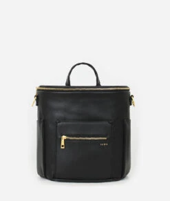 Fawn Design The Mini - Black Backpack Purse -ROOLEE FASHION SHOP Fawn Mini Black 1