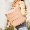 Fawn Design The Original Diaper Bag - Warm Blush -ROOLEE FASHION SHOP Fawn Original WarmBlush 5