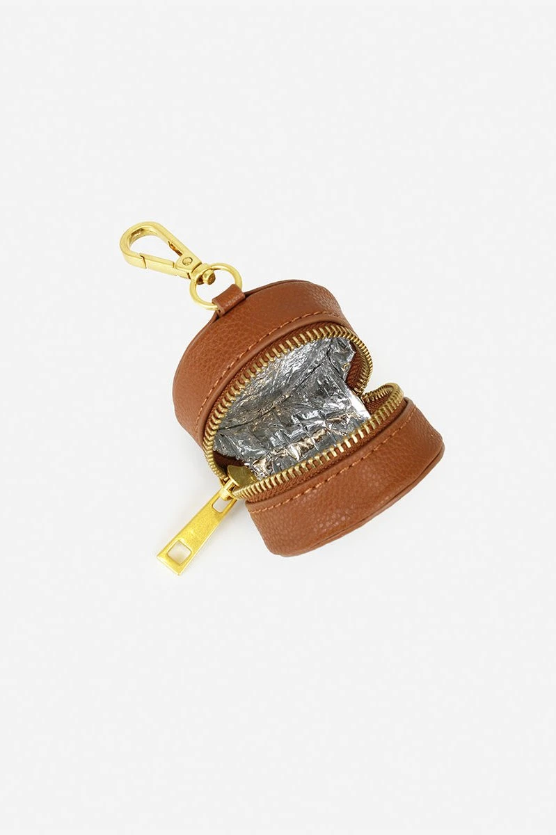 Fawn Design Brown Paci Case - Insulated Faux Leather Holder 5 Fawn Design Brown Paci Case - Insulated Faux Leather Holder - Image 3