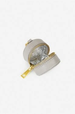 Fawn Design Paci Case in Gray - Premium Faux Leather Pacifier Holder -ROOLEE FASHION SHOP Fawn PaciCase Gray 3