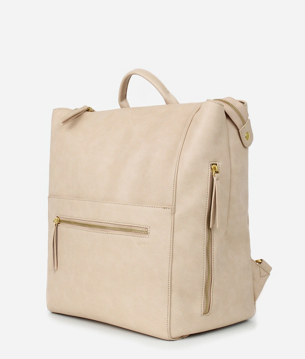 The Fawn + Nordstrom Square Diaper Bag - Beige 4 The Fawn + Nordstrom Square Diaper Bag - Beige - Image 2