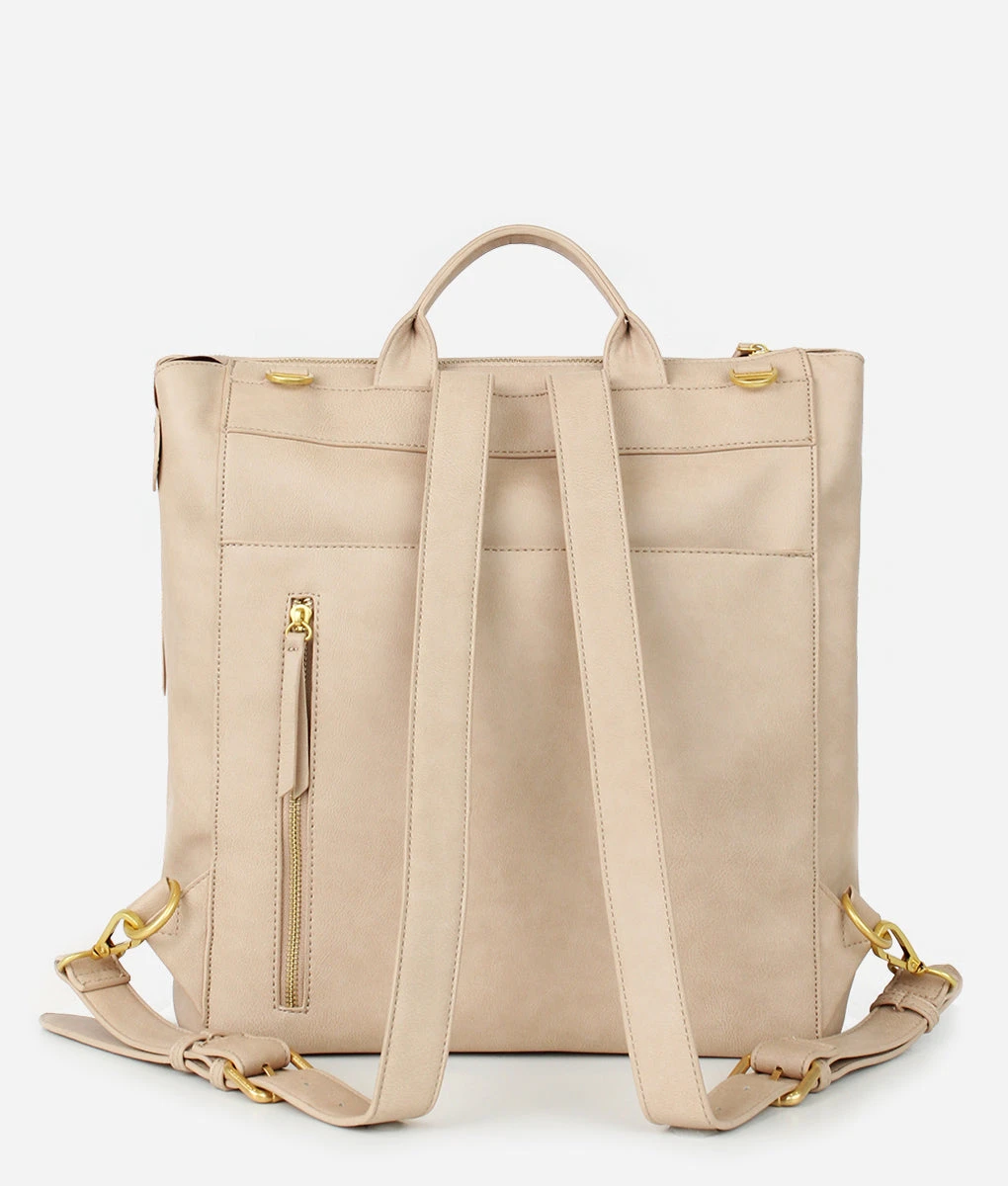 The Fawn + Nordstrom Square Diaper Bag - Beige 5 The Fawn + Nordstrom Square Diaper Bag - Beige - Image 3