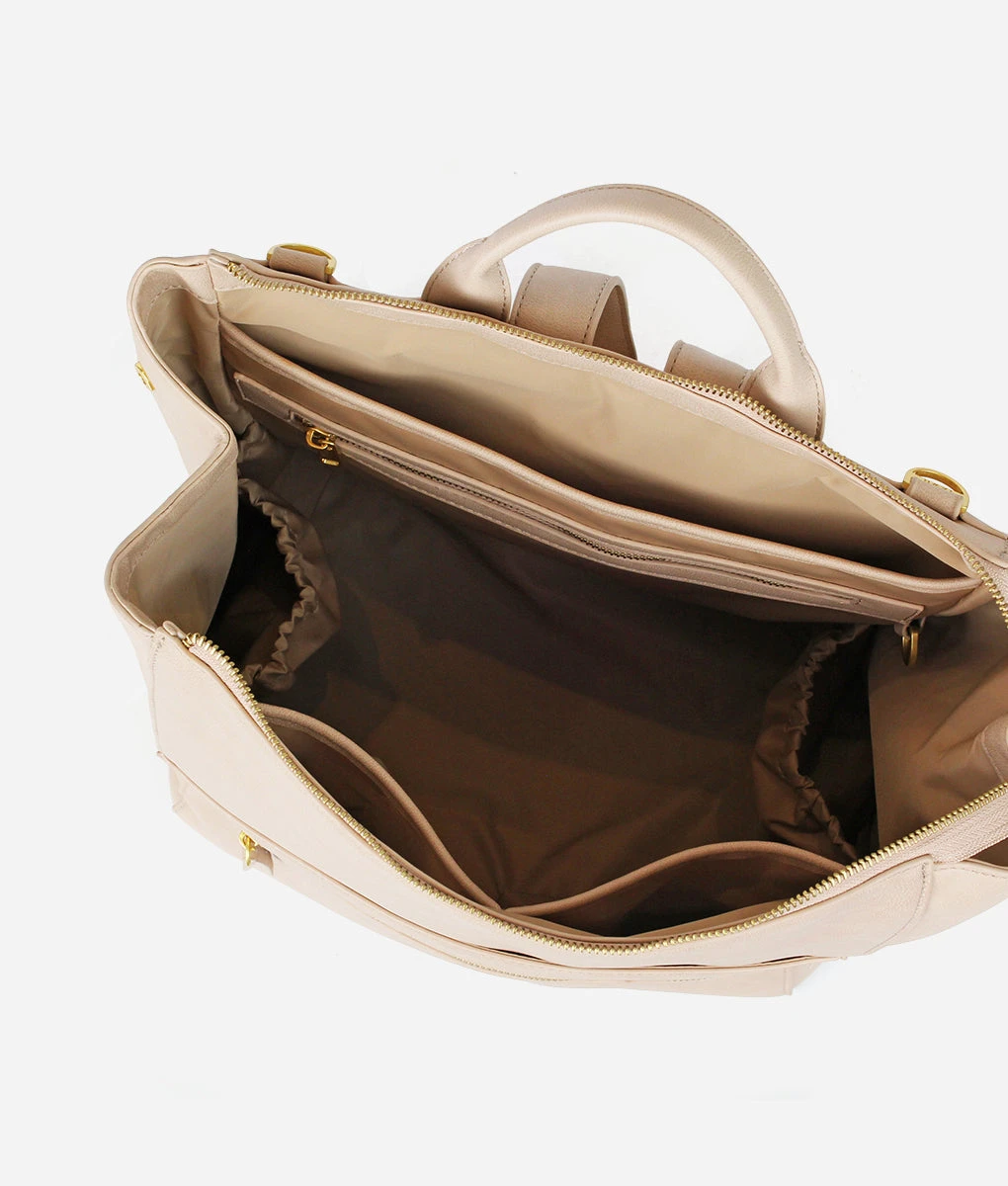 The Fawn + Nordstrom Square Diaper Bag - Beige 6 The Fawn + Nordstrom Square Diaper Bag - Beige - Image 4