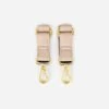 Fawn Design Stroller Hooks - Beige Premium Faux Leather -ROOLEE FASHION SHOP Fawn StrollerHooks Beige 1 e8279d42 a944 4017 87a4 61fd4d9efe7e