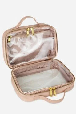 Fawn Design Large Toiletry Case - Warm Blush -ROOLEE FASHION SHOP Fawn ToiletryCase Large WarmBlush 3