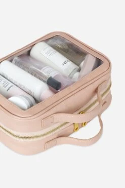 Fawn Design Large Toiletry Case - Warm Blush -ROOLEE FASHION SHOP Fawn ToiletryCase Large WarmBlush 6