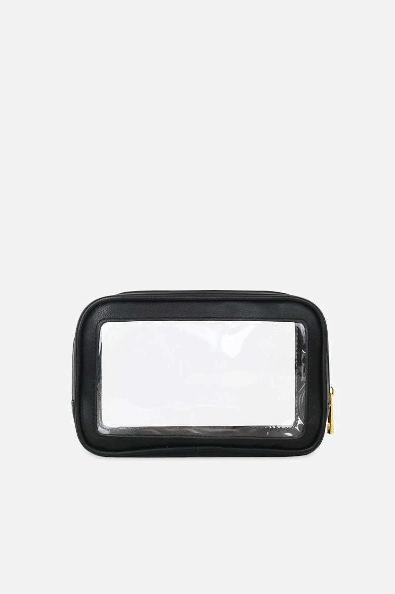 Fawn Small Toiletry Case - Black 3 Fawn Small Toiletry Case - Black