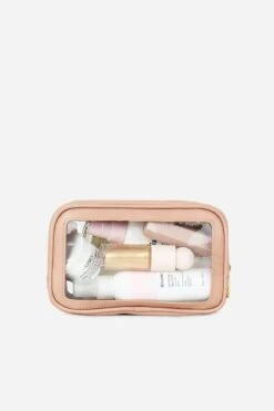 Fawn Small Toiletry Case in Warm Blush -ROOLEE FASHION SHOP Fawn ToiletryCase Small WarmBlush 3