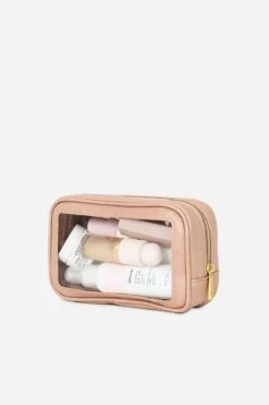 Fawn Small Toiletry Case in Warm Blush -ROOLEE FASHION SHOP Fawn ToiletryCase Small WarmBlush 4