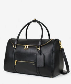 Fawn Black Travel Bundle - 3-Piece Weekender & Cosmetic Bag Set -ROOLEE FASHION SHOP Fawn Weekender Black 2 15fef6db 9cbd 47a4 8ef4 a5099ad84e49