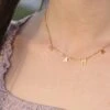 18K Gold Plated 'MAMA' Necklace - Hypoallergenic Adjustable Jewelry
