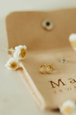 Gold Vermeil Dainty Flower Mini Stud Earrings for Sensitive Ears -ROOLEE FASHION SHOP IMG 3211 31834bfd 64ee 4dfb 9f07 288f5a9f2457
