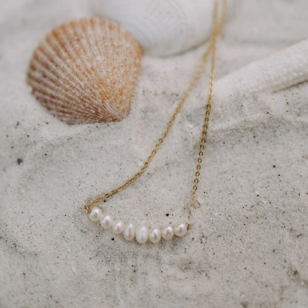 Oceanside Pearl Necklace 3 Oceanside Pearl Necklace