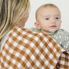 Mebie Baby Gingham Muslin Burp Cloth - Ultra-Absorbent Cotton 1 Mebie Baby Gingham Muslin Burp Cloth - Ultra-Absorbent Cotton -ROOLEE FASHION SHOP IMG 9636 e1fba818 f832 4bf4 9257 99075393da03