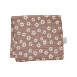 Mebie Baby Daisy Dream Muslin Burp Cloth - Ultra-Soft Cotton -ROOLEE FASHION SHOP IMG 9658