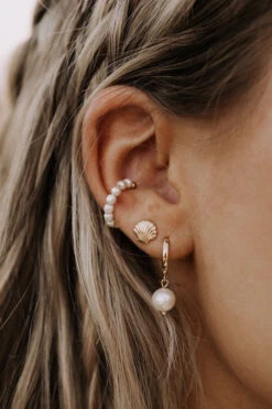 Bondi Genuine Freshwater Pearl Earrings in Gold Vermeil -ROOLEE FASHION SHOP IMG 9746 702bc629 4ea3 4a9b b551 903303b3225d