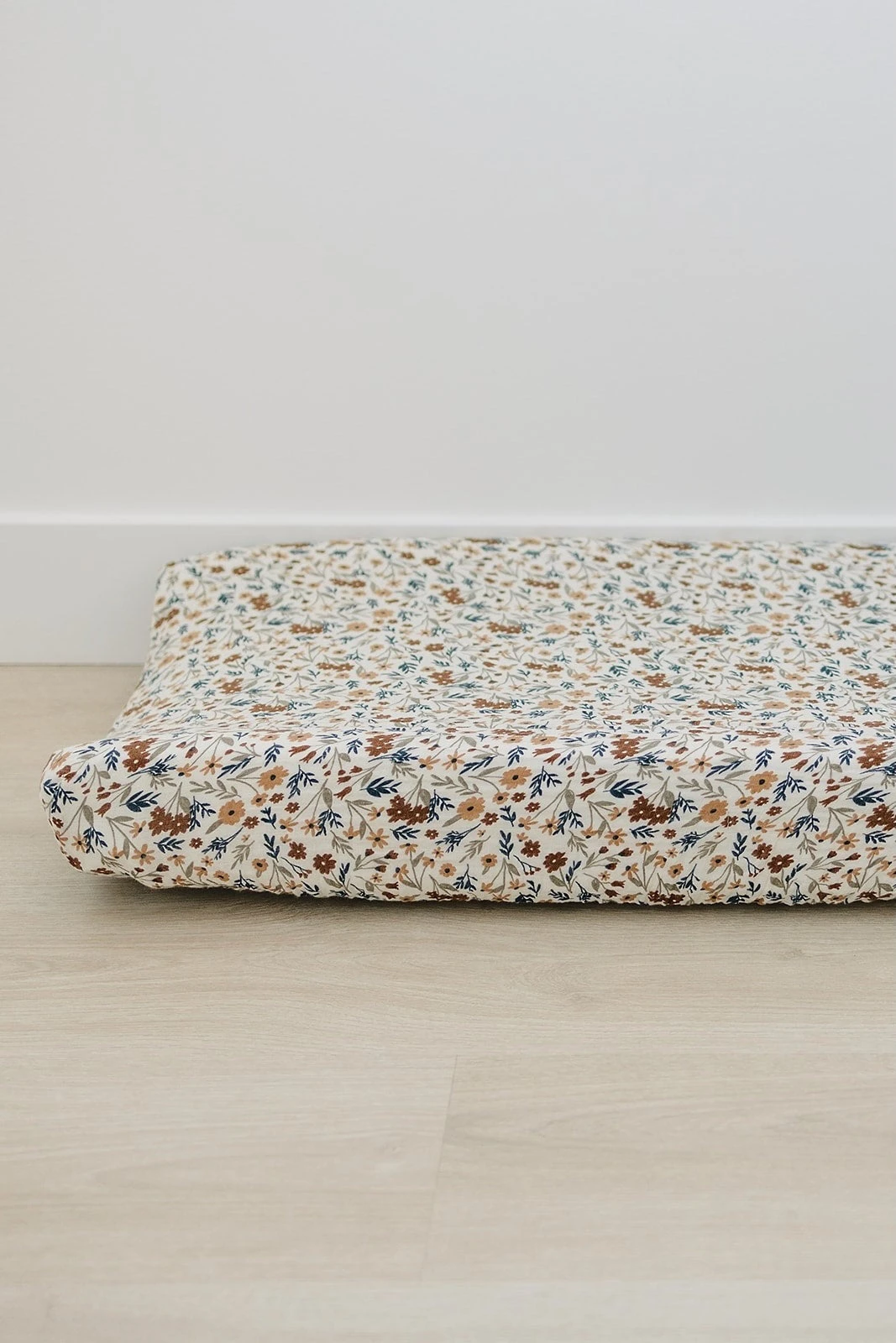 Harvest Floral Muslin Changing Pad Cover - 100% Cotton Nursery Essential 3 Harvest Floral Muslin Changing Pad Cover - 100% Cotton Nursery Essential