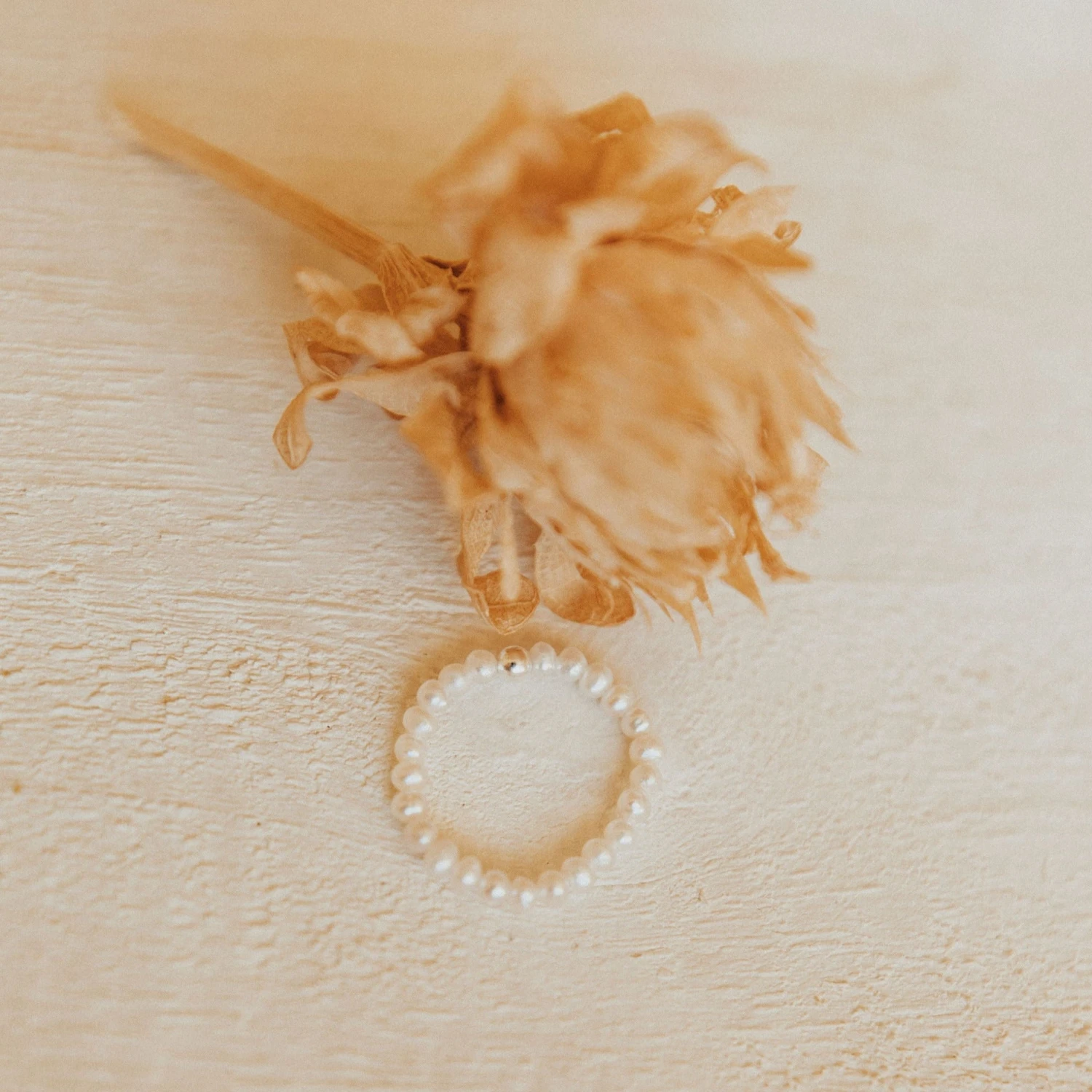 Freshwater Pearl Adjustable Ring - Dainty Victoria Elastic Band 4 Freshwater Pearl Adjustable Ring - Dainty Victoria Elastic Band - Image 2