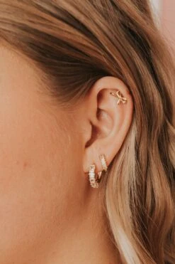 Charlotte 18k Gold Filled Dainty Diamond Hoop Earrings -ROOLEE FASHION SHOP Mauve 66 7c9fc1a0 d807 4f14 b442 28c765b687ea