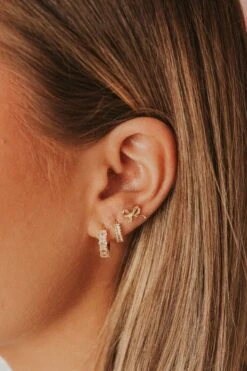 Dainty Bow Stud Earrings | Hypoallergenic Gold & Silver Jewelry -ROOLEE FASHION SHOP Mauve 89 2f9d8016 716c 4ef4 b678 0831b03820df