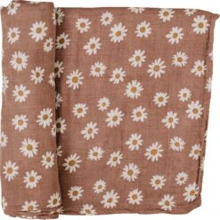 Daisy Dream Soft 100% Cotton Muslin Baby Swaddle Blanket 11 Daisy Dream Soft 100% Cotton Muslin Baby Swaddle Blanket -ROOLEE FASHION SHOP NEP 3014 websize