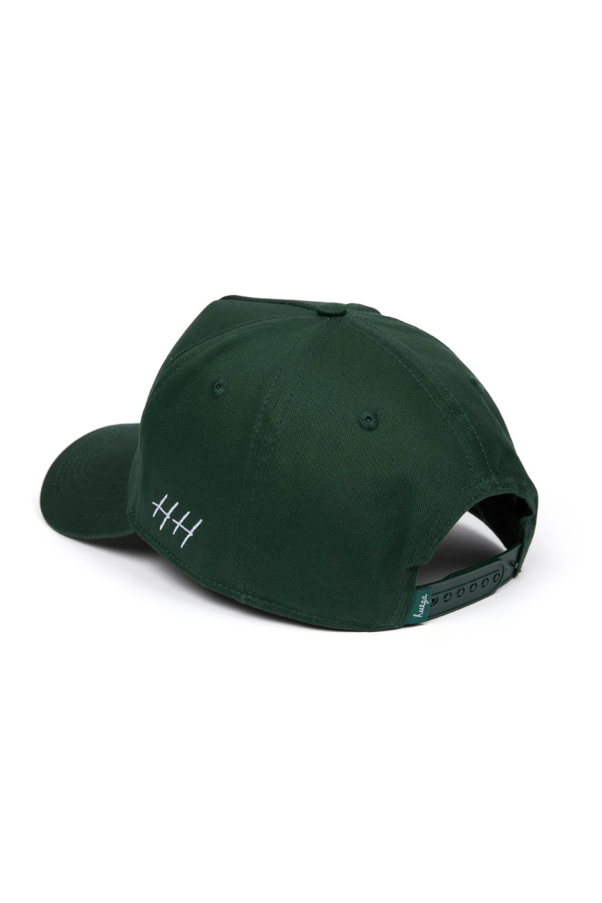 Vintage Swan High-Profile 5-Panel Hat - Forest Green 6 Vintage Swan High-Profile 5-Panel Hat - Forest Green - Image 4