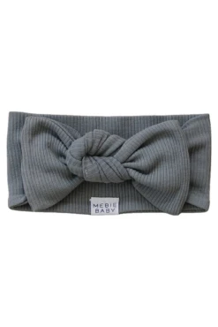 Mebie Baby Grey Organic Cotton Ribbed Head Wrap -ROOLEE FASHION SHOP Product Photo 3 3f993498 923d 4ea9 8c33 92589cfb89c6