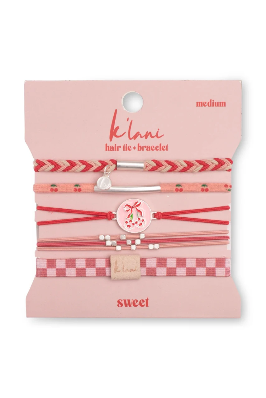 Hair Tie Bracelet Pack - Stylish 2-in-1 Elastic Wristbands 7 Hair Tie Bracelet Pack - Stylish 2-in-1 Elastic Wristbands - Image 5