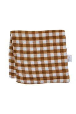 Mebie Baby Gingham Muslin Burp Cloth - Ultra-Absorbent Cotton -ROOLEE FASHION SHOP Product Photo bbd1d199 752b 4e03 b110 aebf21564678