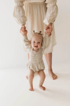 Premium Long Sleeve Linen Baby Romper - Natural Flax Jumpsuit -ROOLEE FASHION SHOP Screenshot2024 02 08at2.52.56PM