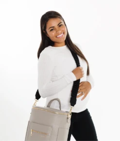 The Fishtail Braid Strap - Black -ROOLEE FASHION SHOP SmallerModel 07