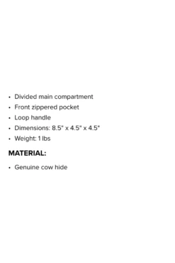 ROOLEE Take Me With You Leather Travel Bag - Versatile Clutch -ROOLEE FASHION SHOP TakeMeWithYouTravelBag