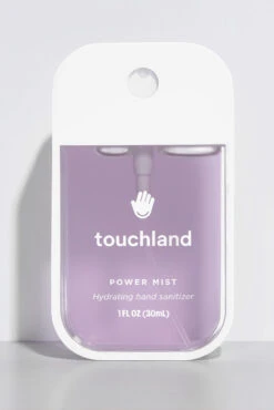 Hydrating Fine Mist Hand Sanitizer - Fast-Drying & Non-Sticky Wellness Spray -ROOLEE FASHION SHOP Touchland PureLavender 09