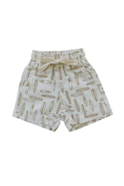 Mebie Baby Surfboard Linen Cotton Shorts