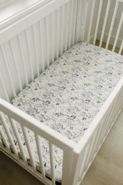 Summit Muslin Crib Sheet - Breathable 100% Cotton Bedding