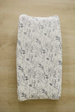 Summit Muslin Changing Pad Cover | 100% Cotton Breathable Nursery Essential