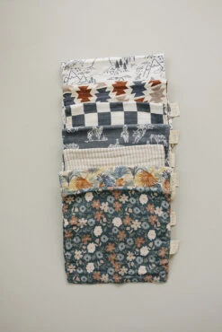 Mebie Baby Charcoal Checkered Muslin Burp Cloth 7 Mebie Baby Charcoal Checkered Muslin Burp Cloth -ROOLEE FASHION SHOP Z4A1553 websize