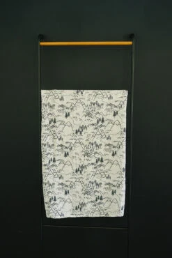 Mebie Baby Summit Muslin Swaddle Blanket - Soft Outdoorsy Design -ROOLEE FASHION SHOP Z4A2453 websize