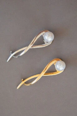 Gold French Hair Pin - Elegant Chignon Pin for Secure Updos 12 Gold French Hair Pin - Elegant Chignon Pin for Secure Updos -ROOLEE FASHION SHOP antoinette hair pin hair pins 211951