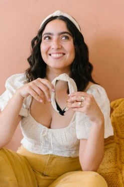 Elegant Champagne Pleated Silky Hard Headband 17 Elegant Champagne Pleated Silky Hard Headband -ROOLEE FASHION SHOP champagne pleated hard headband headband 497409