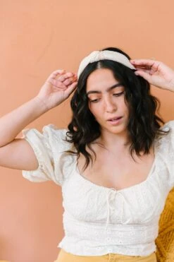 Elegant Champagne Pleated Silky Hard Headband 15 Elegant Champagne Pleated Silky Hard Headband -ROOLEE FASHION SHOP champagne pleated hard headband headband 655835