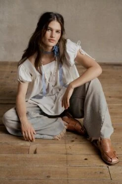 Free People Libby Fisher Flat -ROOLEE FASHION SHOP download 4