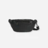 Fawny Pack - Black Premium Matte Faux Leather Crossbody Bag 1 Fawny Pack - Black Premium Matte Faux Leather Crossbody Bag -ROOLEE FASHION SHOP fawny.blackblack.1