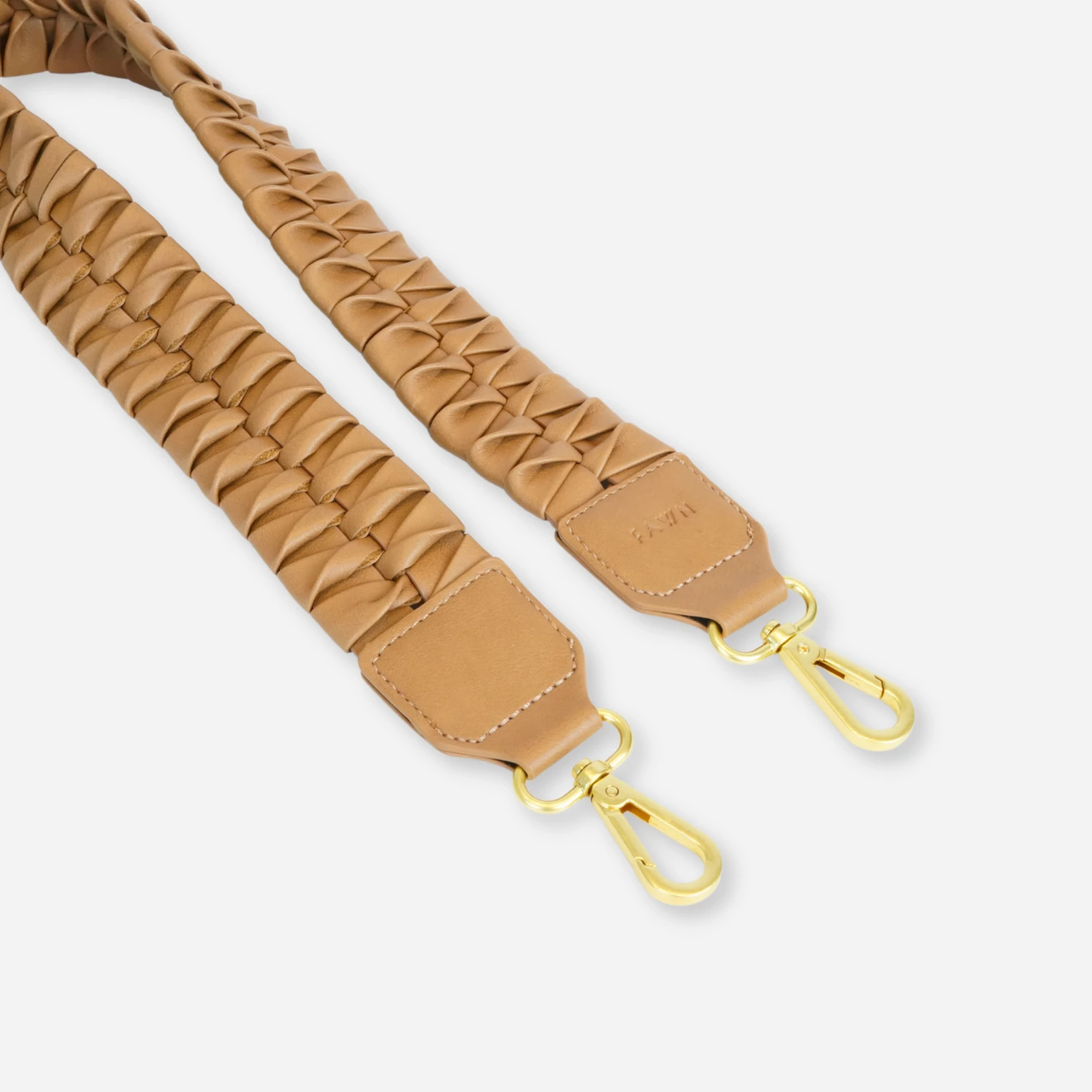 Fawn Design Fishtail Braid Strap Short - Tan 4 Fawn Design Fishtail Braid Strap Short - Tan - Image 2