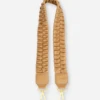 Fawn Design Fishtail Braid Strap Short - Tan 1 Fawn Design Fishtail Braid Strap Short - Tan -ROOLEE FASHION SHOP fishtail.tan .short