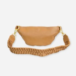 Fawn Design Fishtail Braid Strap Short - Tan 9 Fawn Design Fishtail Braid Strap Short - Tan -ROOLEE FASHION SHOP fishtail.tan .shortfawny4