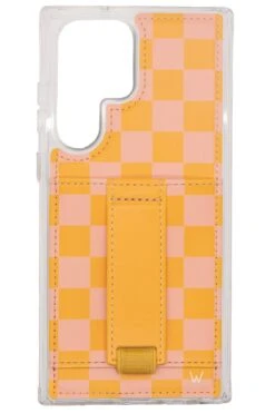 Orange & Pink Checkerboard Wallet Phone Case with Finger Strap 23 Orange & Pink Checkerboard Wallet Phone Case with Finger Strap -ROOLEE FASHION SHOP image 14133b80 b962 45cd a13a b2d3f46515cd