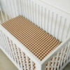 Gingham Muslin Crib Sheet - Soft & Breathable 100% Cotton Bedding 1 Gingham Muslin Crib Sheet - Soft & Breathable 100% Cotton Bedding -ROOLEE FASHION SHOP image 980c3e44 4d37 44f9 90d4 38117a2da9cb